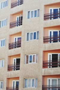 Low angle view of residential building