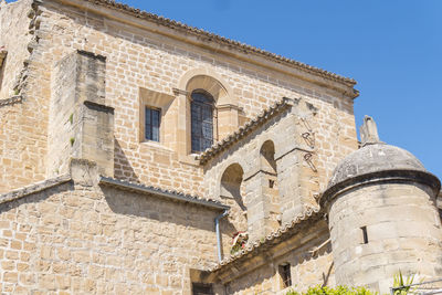 Low angle view of old building