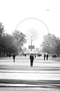 People in park