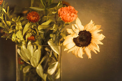 Close-up of flower bouquet