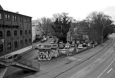 View of buildings in city