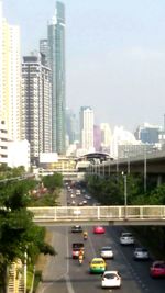 Traffic on city street