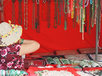 Full frame shot of market stall for sale