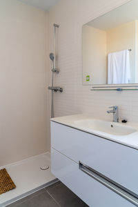 Interior of bathroom