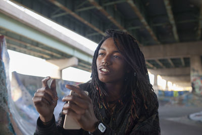 Portrait of a young man.