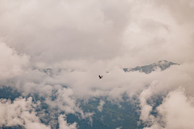 Low angle view of clouds in sky