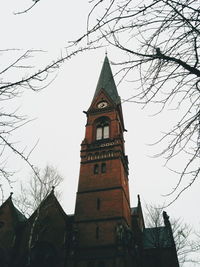 Low angle view of building against sky