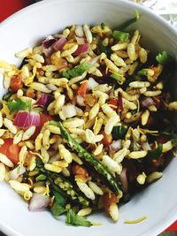 Close-up of salad in plate