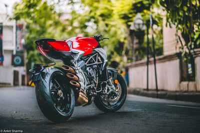 Bicycles on motorcycle