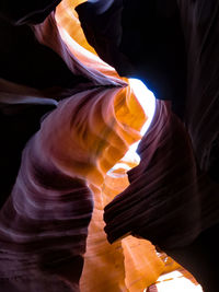 Panoramic view of cave