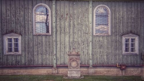 Exterior of old building