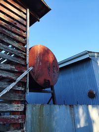 Low angle view of built structure