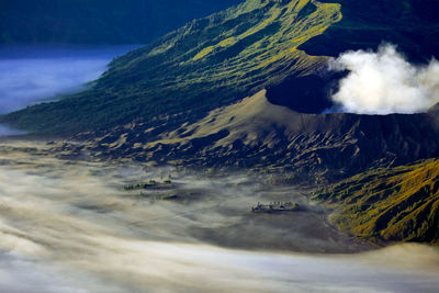 Majestic view of mt bromo