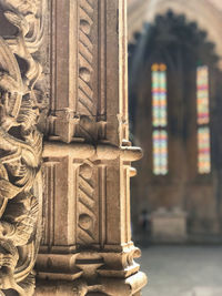 Sculpture of historic building