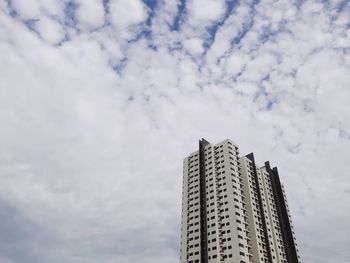 Low angle view of buildings against sky