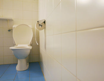 Interior of domestic bathroom