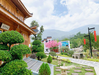 Buildings in city
