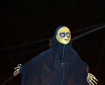 Man looking at camera