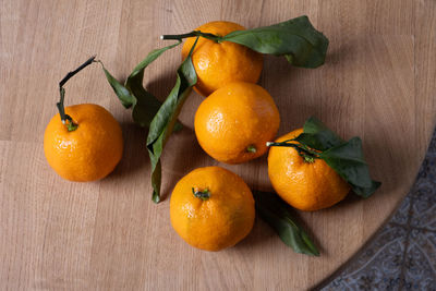 Close-up of fruits on table