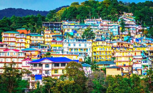 View of buildings in city