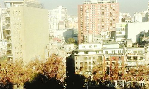 Cityscape against sky