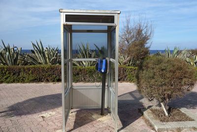 Vintage telephone box