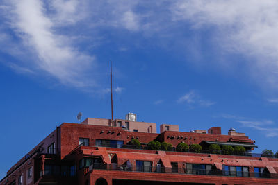 Blue sky and buildings seen in akasaka 9-chome, tokyo