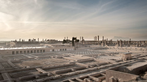 View of cityscape against sky