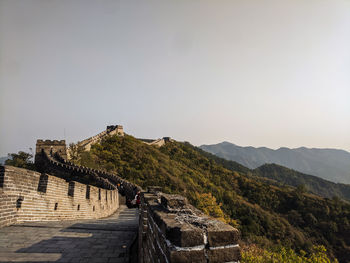 View of fort against the sky