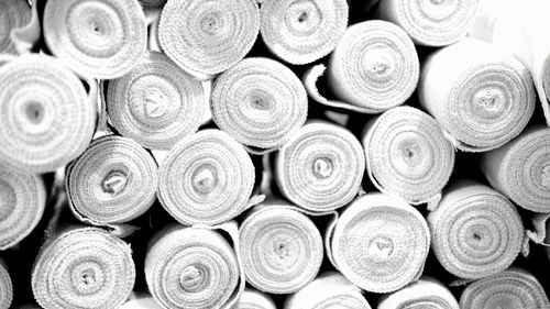 Full frame shot of firewood