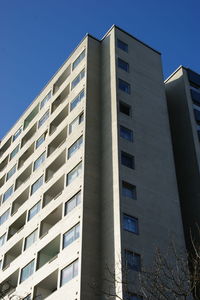 Low angle view of modern building