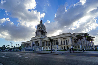 View of historic building against sky