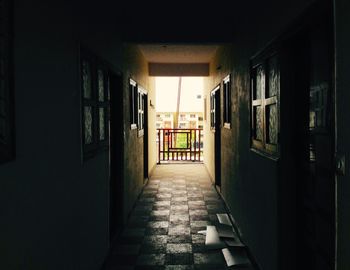 Walkway leading to building