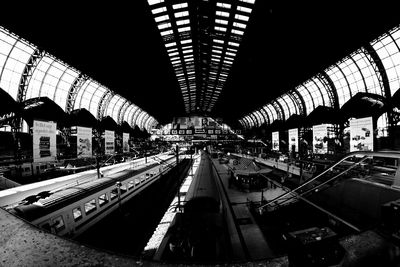 View of railroad station