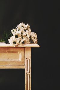 Close-up of vase against white background