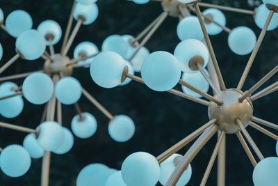 Low angle view of balloons