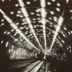 Railroad station platform