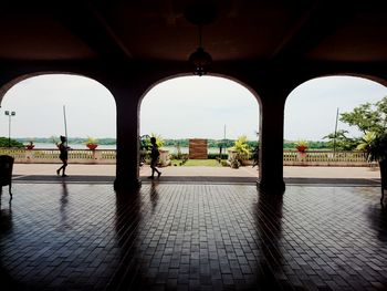 Archway of building