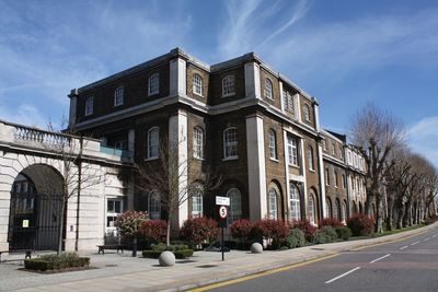 View of buildings in city