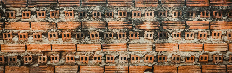 Full frame shot of brick wall