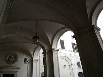 Low angle view of historic building against sky