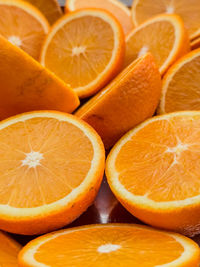 Full frame shot of lemon slices