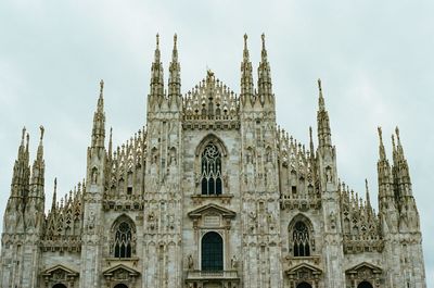 Low angle view of cathedral against sky