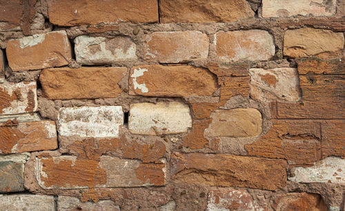 Full frame shot of brick wall