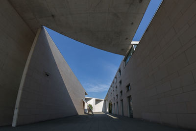 Low angle view of buildings against sky