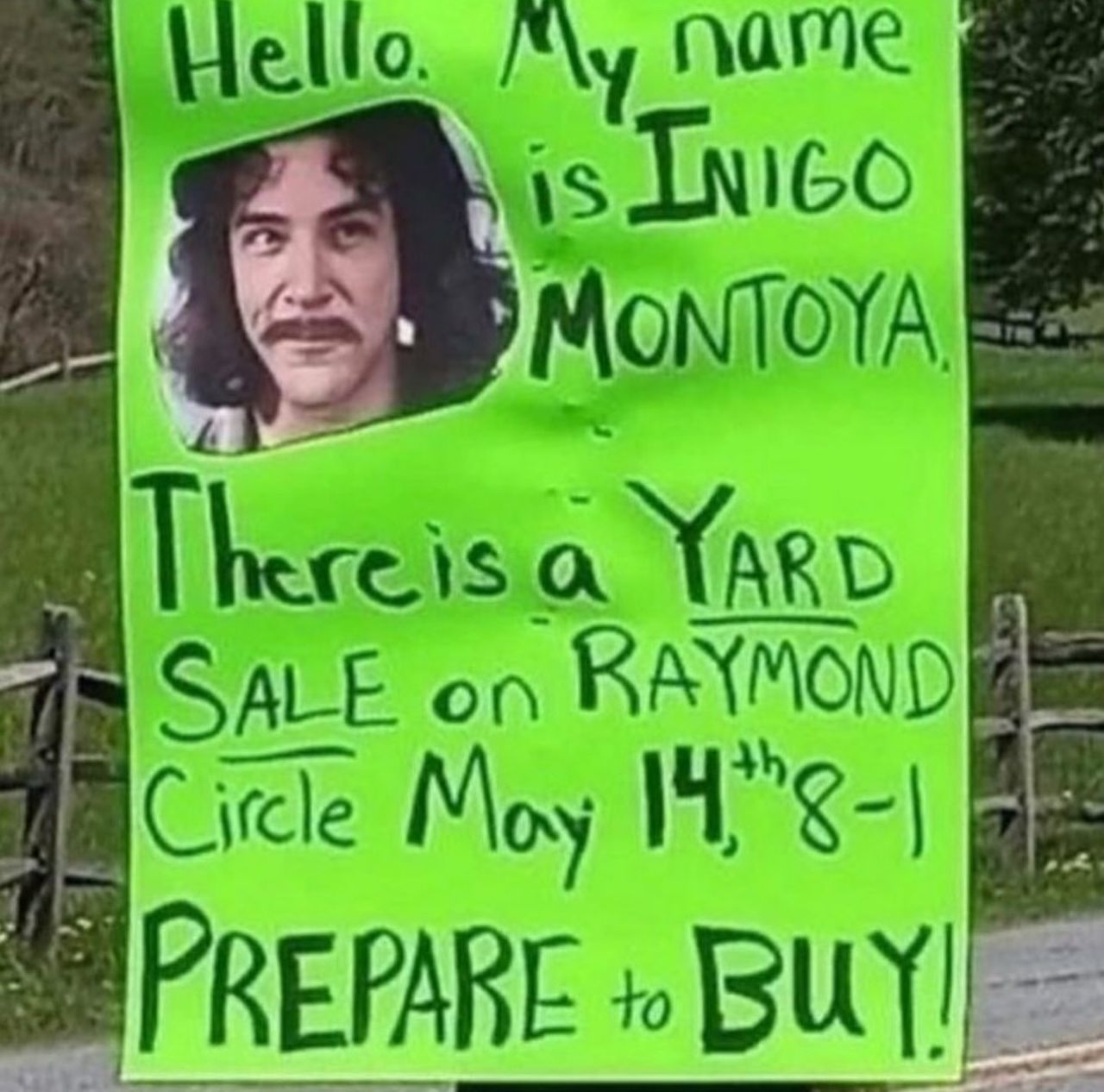 The best yard sale award (thus far) Portrait Text Mature Men Looking At Camera Close-up Green Color Signboard No Parking Sign Computer Crime Peeking Information Sign Warning Sign Warning Information Western Script Capital Letter White Collar Crime Written Thoughtful Network Security Computer Hacker Thief Stealing - Crime Spy Do Not Enter Sign Arrow Sign Road Warning Sign Speed Limit Sign Stop Sign Road Sign