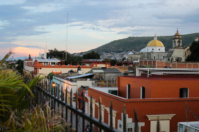 View of temple against sky