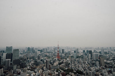 Skyscrapers in city