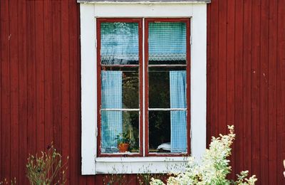 Window of building