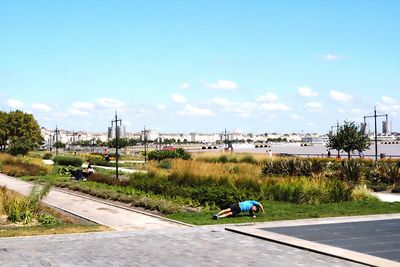 View of buildings in city